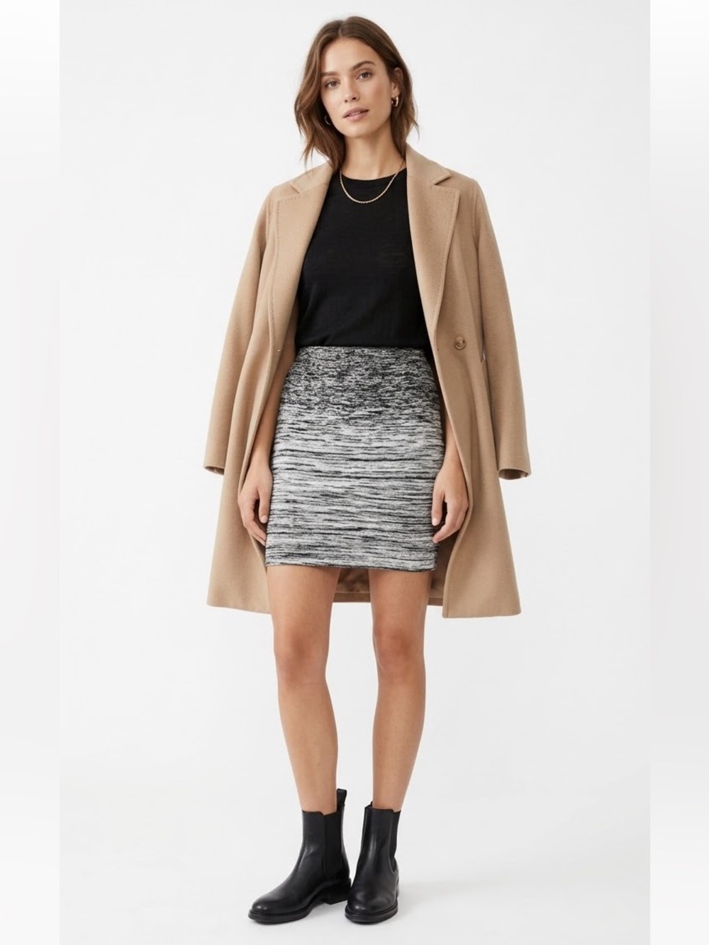 Alexander Wang Degrade Pencil Skirt Bodycon Size Medium Office Cocktail Designer